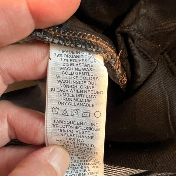 prAna Mens Bridger Slim Fit Everyday Jean 38"W / 28"L in Denim Blue - Picture 7 of 7